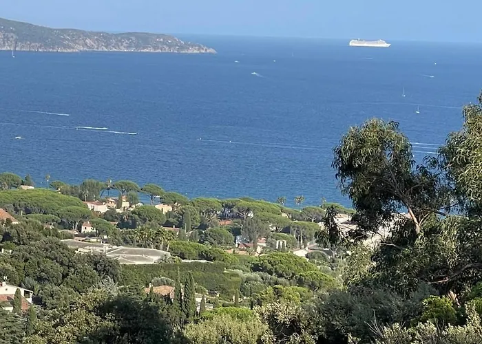 ベッド・アンド・ブレックファスト Villa Cacharelle - Splendide Vue Mer - Piscine Privee